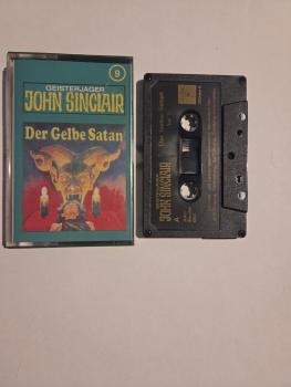 Geisterjäger John Sinclair Folge 9 Der Gelbe Satan 5-fach Schwarz geschraubt Schwarz mit Goldenen Druck 050 Tonstudio Braun